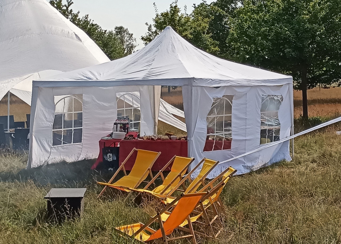 Pavillo-gelbe-Stuehle